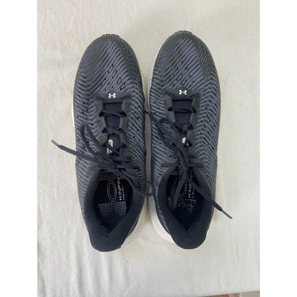 Under Armour Men\'s Size 12 Infinite Pro Black/White‎ Running Shoes 2024 ($130) main image 11